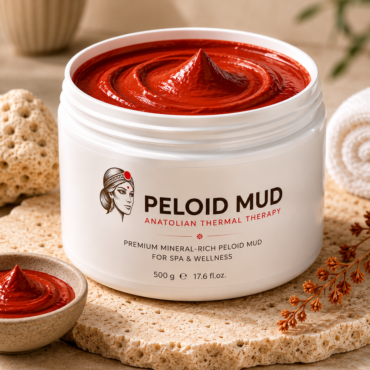 Peloid Mud 500 g | Premium Mineral-Rich Face & Body Mud Mask